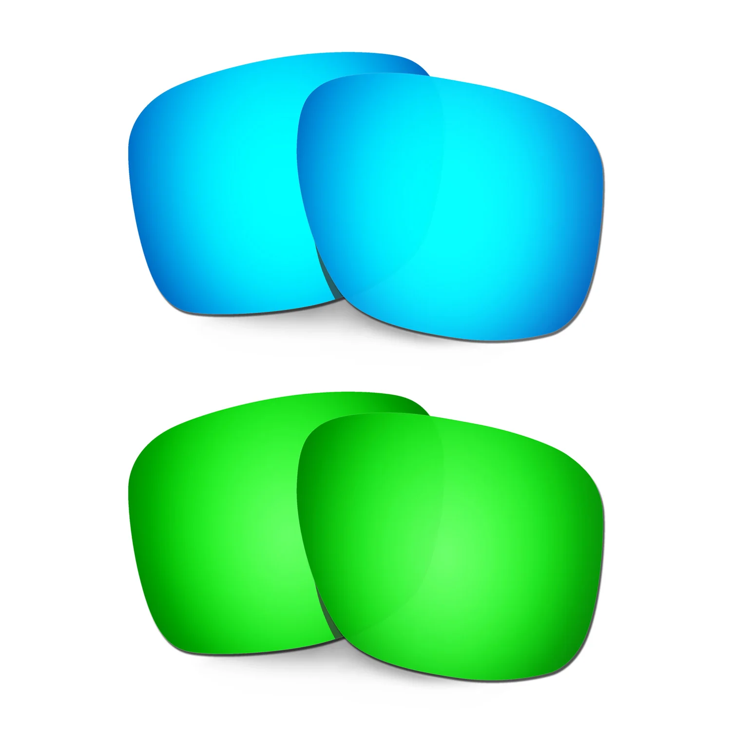 

Поляризованные Сменные линзы HKUCO для солнцезащитных очков Holbrook XL, синие/зеленые, 2 пары