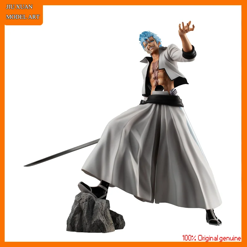 100% Original: Anime BLEACH Grimmjow Jeagerjaques 25cm PVC Action Figure Anime Figure Model Toys Figure Collection Doll Gift