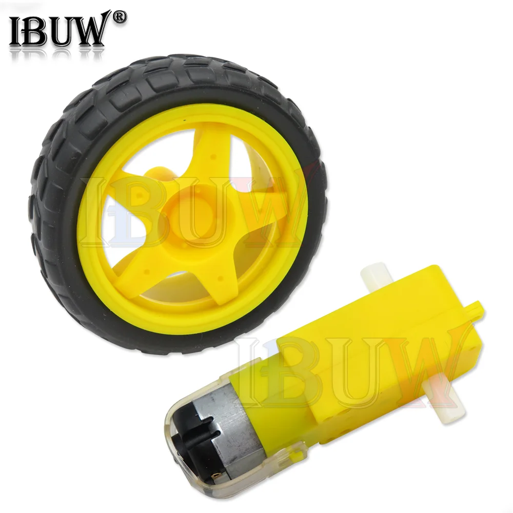Silnik TT samochód zdalnie sterowany motoreduktor dla arduino DIY Kit koła inteligentne podwozie samochodu silnik robota zdalnego sterowania — zdjęcie produktu 7