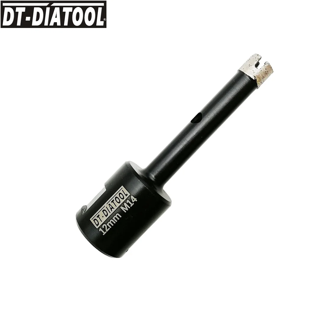 Профессиональное алмазное корончатое сверло (Мокрое) M14 или DT-DIATOOL-11, резьбовое сверло для гранита, мрамора, кольцевой пилы, 5/8, 1 шт.