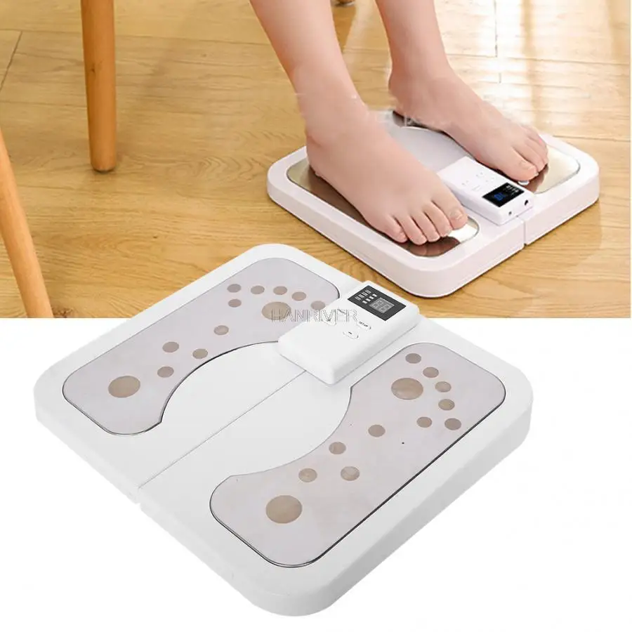 

Electric EMS Foot Massager Pad Feet Muscle Stimulator Foot Massage Mat Improve Blood Circulation Relieve Ache Pain US 100-240V