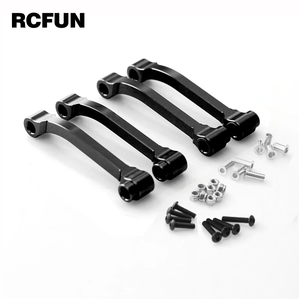 NEW ENRON 1/14 4Pc Aluminum Radius Arm For Rc Model Car Tamiya Tractor Truck KING KNIGHT 56301 56304 56309 56314 King Knight