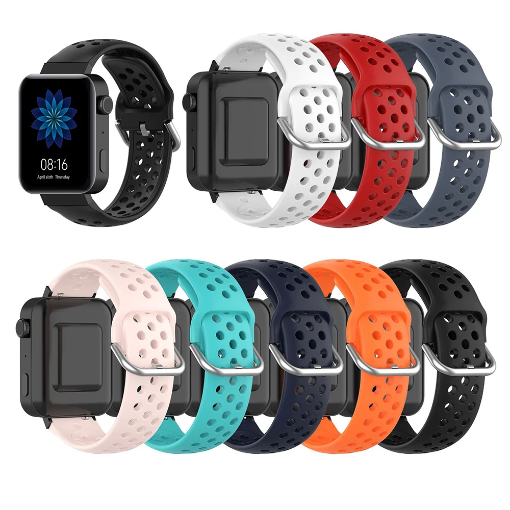 Tpe macio pulseira pulseira de relógio para samsung galaxy watch 42mm SM-R810 pulseiras de pulso para galaxy watch active/active2 pulseira
