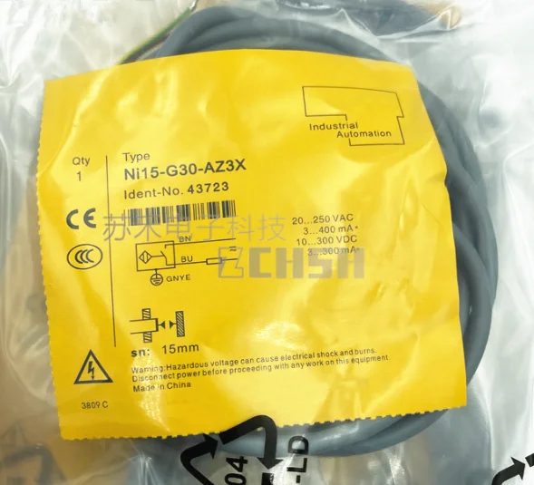 

NI15-G30-AZ3X inductive proximity switch threaded sensor spot