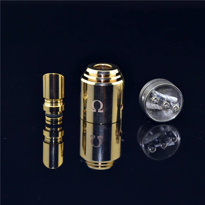 Omega RDA Rebuildable Druipende Verstuiver 304 Roestvrij Staal RTA RBA 22 Mm Elektronische Sigaret Diy Vaporizer Voor Mech MOD Box Kit