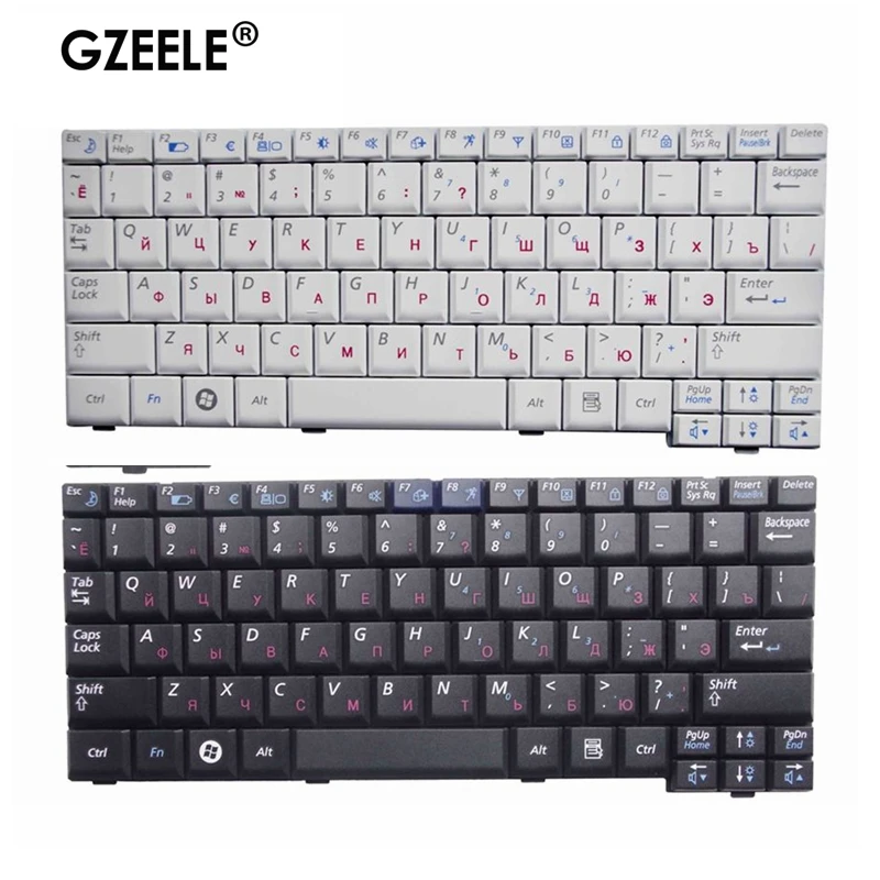 Ru novo teclado de laptop para Samsung NP-NC10 NC10 ND10 N108 N110 N130 Np-N130 N140 NC310 CNBA 5902419 Q BA59-02419Q n128
