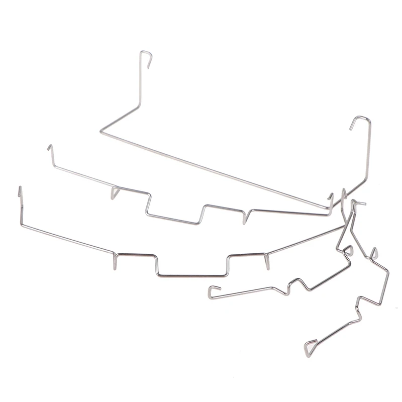 1 пара вентилятор радиатора CPU крюк фиксированный кронштейн вентилятор с пряжкой эластичные Сталь вентилятор с пряжкой