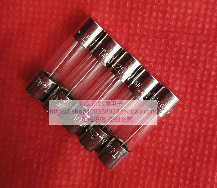 

0618.800MXP 5*20MM 800MA 0.8A T800MAL250V glass fuse tube 5PCS -1lot