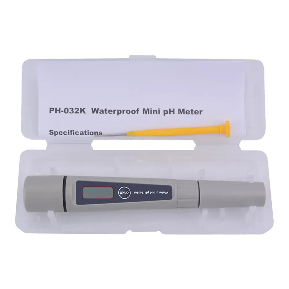 yieryi PH-032K Pocket Pen Water test Digital PH Meter Tester PH-009 IA 0.0-14.0pH for Aquarium Pool Water Laboratory