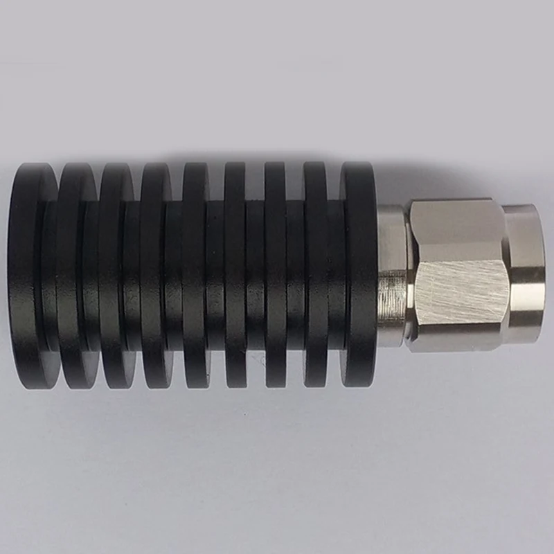 Conector macho rf coax 25w n com pequeno 50 ohm embutido, conector de carga manequim
