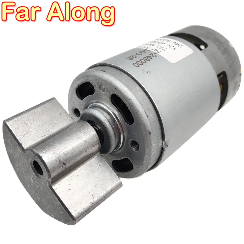 High Power 60W 12V 24V DC Vibration Motor Strong Vibration High Speed 4000 To 8000RPM Electric Motor Use For Massage Equipment