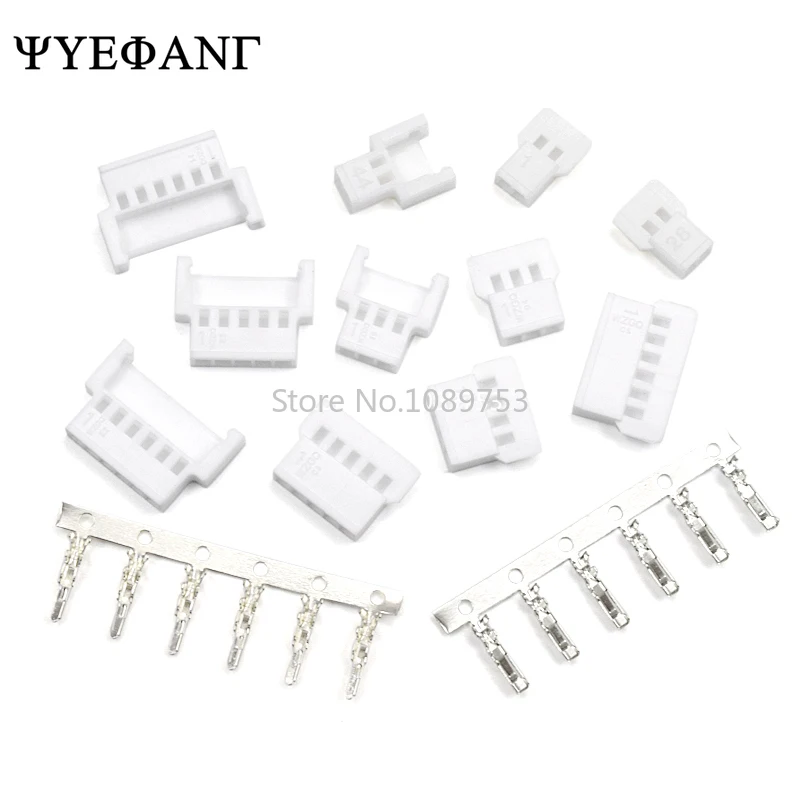 20PCS MX2.0 Connector 2.0mm Pin Header Plastic Housing Male Female Terminal 51005 51006 2p 3p 4p 5p 6p for RC Battery Adapter