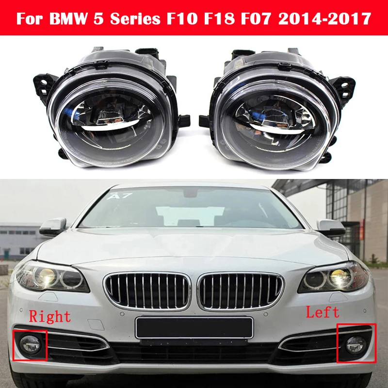 

Для BMW 5 серия F10 F18 F07 2014-2017 передние противотуманные фары светильник светодиодный светильник тумана Анти-туман бампер светодиодные противотуманные лампы 63177311293 / 63177311294