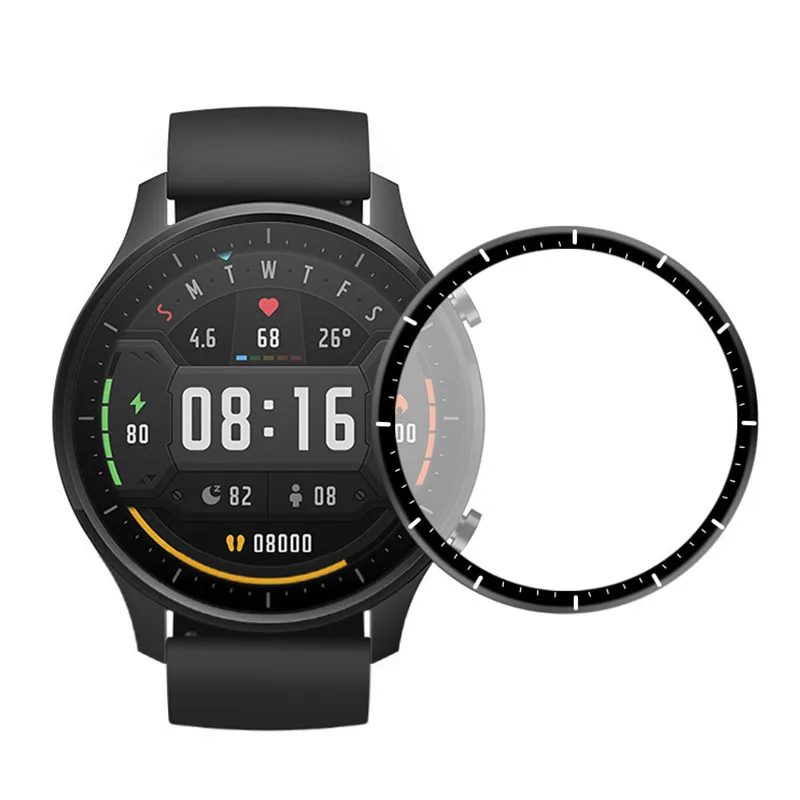 BEHUA 3D Vollkanten-Schutzfolie für Xiaomi Mi Smart Watch Color Sports Version Bildschirmschutzfolien – Detail 4