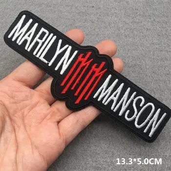 8 best sales naklejki na żelazko z motywem zespołu rockowego - №2