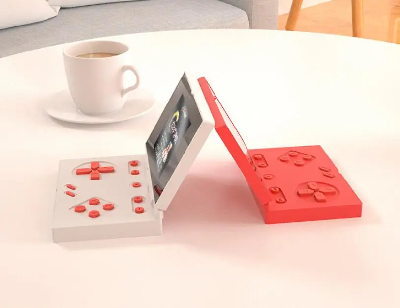 50pcs 1000 IN 1 Retro Video Game Console Handheld Game Portable Pocket Game Console Mini Handheld Player vs 620 821 660 for Kids