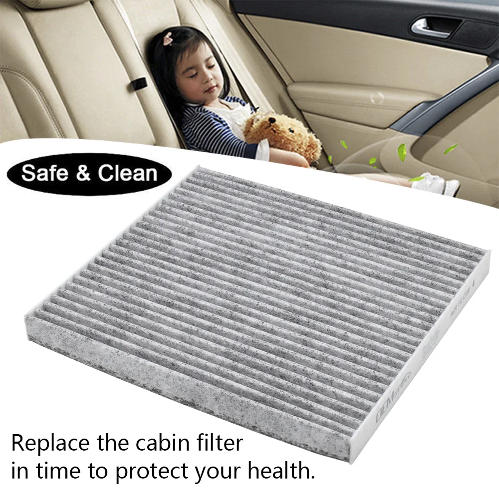 2x Car Pollen Cabin Air Filter For Toyota Avensis Verso Corolla Verso 2003 2004 2005 2006 2007 2008 2009 88568-02030 88568-12020