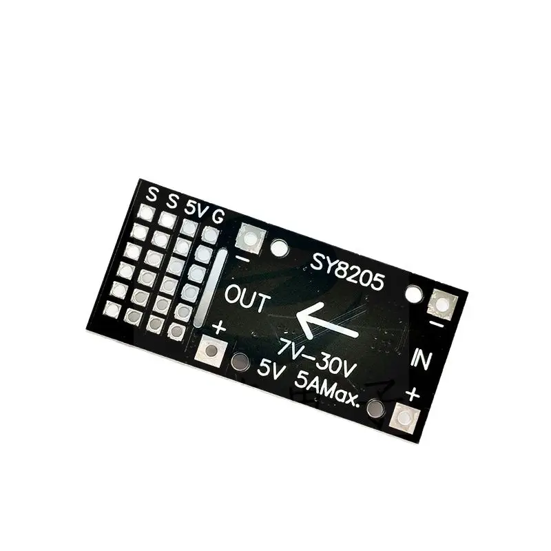 DC-DC MP2482 SY8205 5A DC Modul Step-Down 7V-24V Ke 5V Steering Gear Drive Power Board