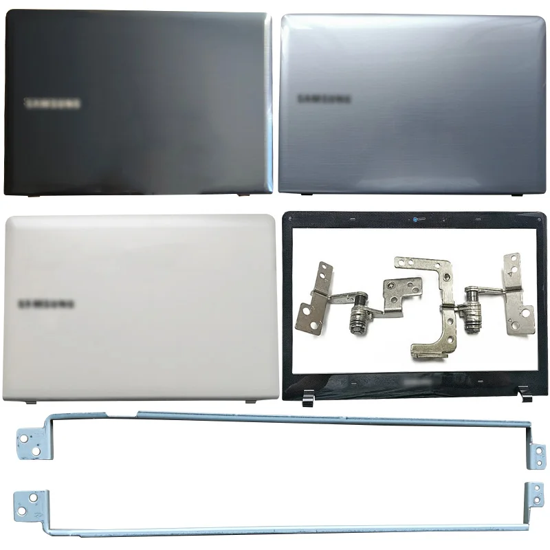 

NEW Laptop LCD Back Cover/Front Bezel/Hinges For Samsung NP300E4E NP270E4V NP275E4V NP271B4E NP2470EV