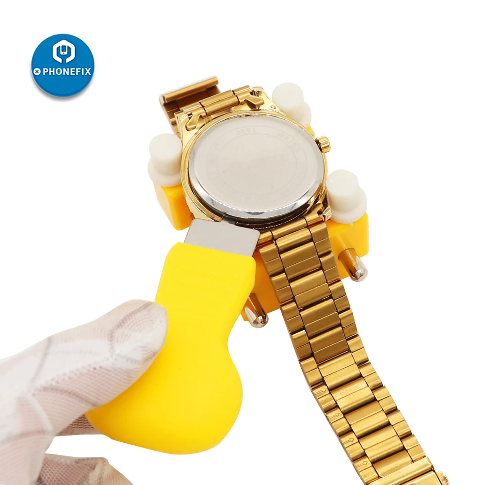 8Pcs Adjustable Watch Case Opener Repair Watchmaker Tool Wristwatch Battery Remover Replacement Watch Repair Tool Kit