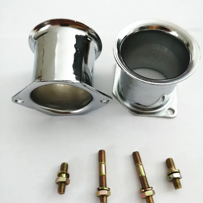 Chrome air horns replacement for Solex Dellorto Weber EMPI IDF 40 44 48 IDF 40idf 44idf 48idf  Carburetor