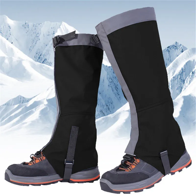 Outdoor Snow Kneepad Skiing Gaiters Hiking Climbing Leg Protection Protection Sport Safety Waterproof Leg Warmers