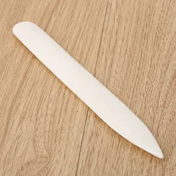 1Pc Leather Craft Bone Folder Tool Burnish Edger Creaser Shaping Folding Hand Tools DIY Leathercraft Sewing Accessories 153*20mm