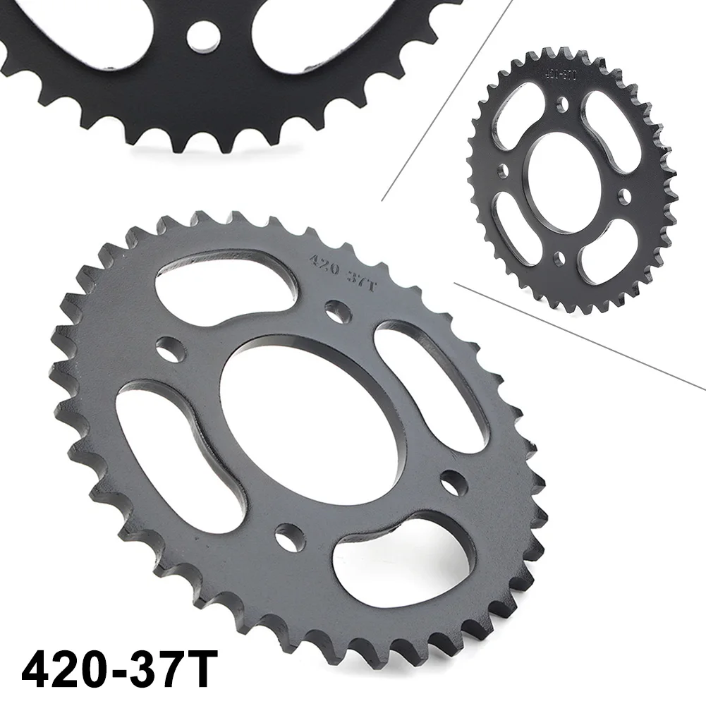

Стальная Звездочка для мотоцикла 420 дюйма, цепь 37T, Задняя звездочка для мотоцикла 50 куб. См, 70 куб. См, 110 куб. См, куб. См, китайский квадроцикл Taotao
