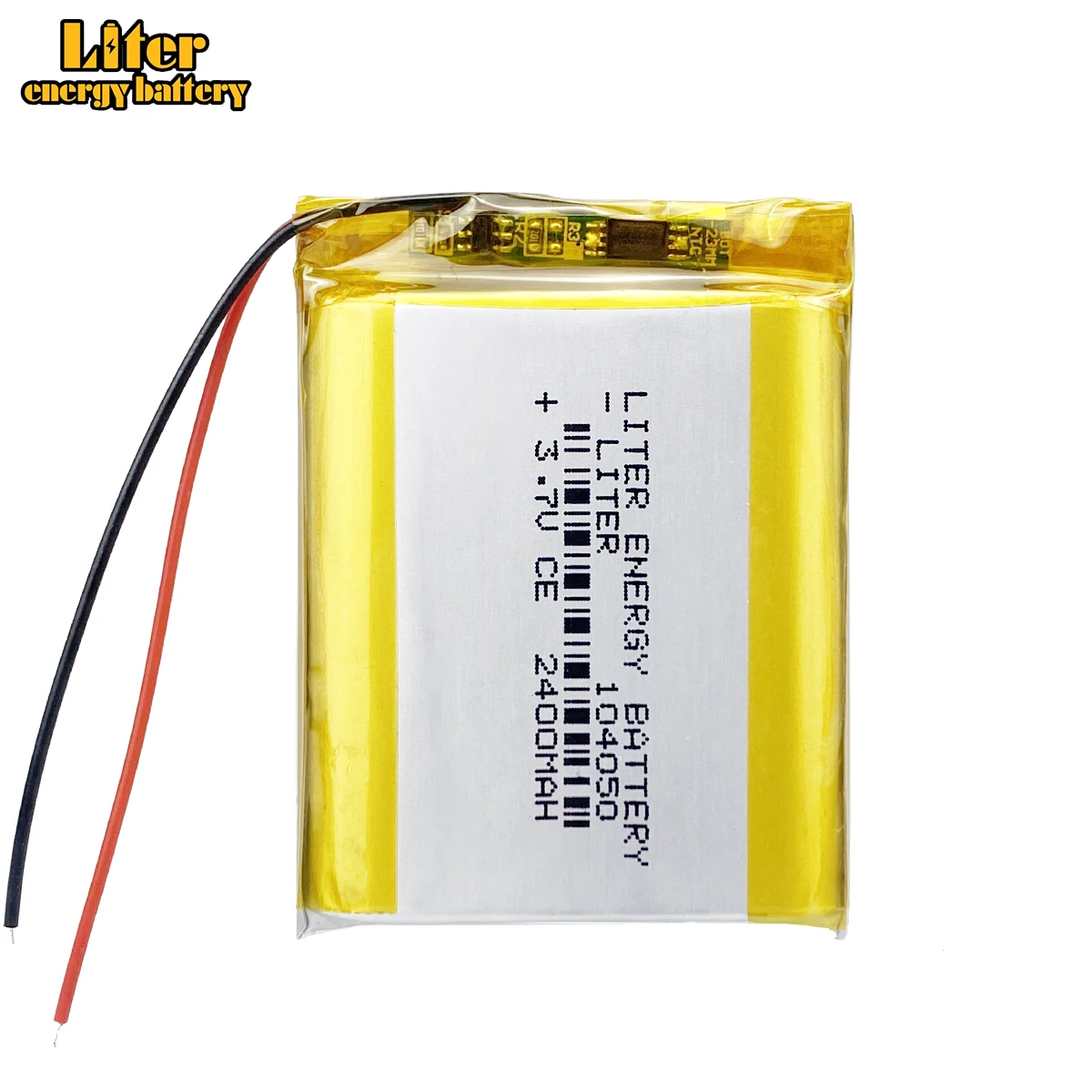 Akumulator Li-Po 3,7 V 2400 mAh 104050   Bateria litowo-polimerowa Li-Po litowo-jonowe ogniwa Lipo do rejestratora jazdy GPS MP3 MP4