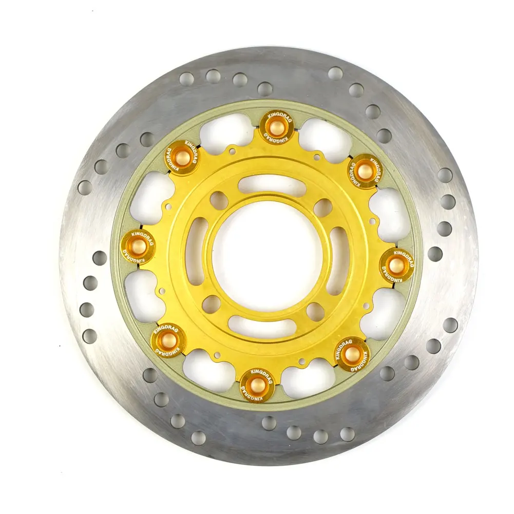 220mm disc floating motorcycle aluminum 4-hole pitch brake disc inner diameter 58mm fast cooling brake rotor front and rear