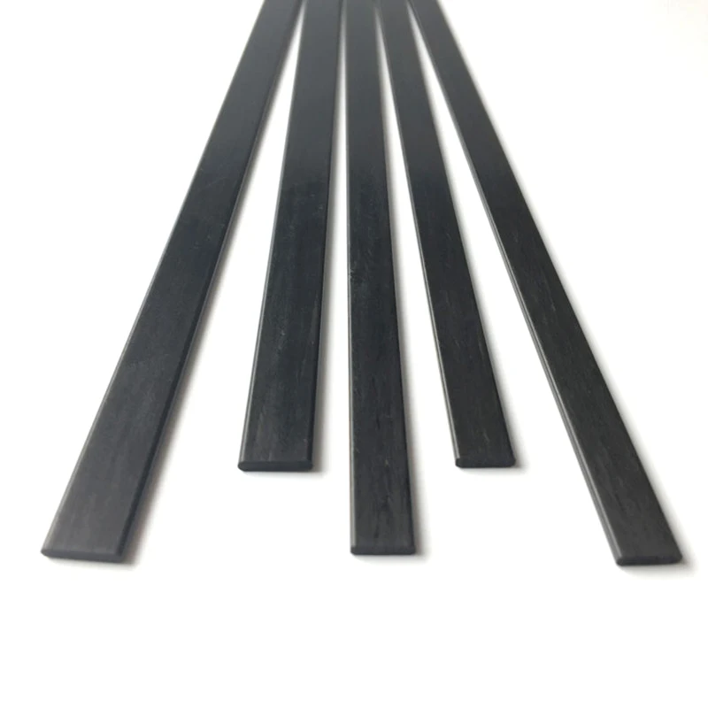 20PCS Carbon Fiber Sheet Diameter 0.5x3 0.6x5 0.5x10 1x3 1x4 1x5 1x6MM Length 0.5M/500MM for RC Model Airplane Diy Quadcopter