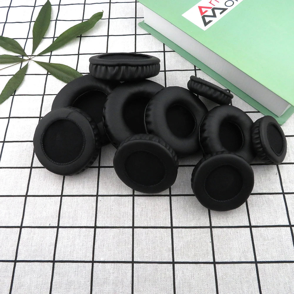 헤드폰 교체용 이어 패드, 45mm, 50mm, 55mm, 60mm, 65mm, 70mm, 75m, 80mm, 85mm, 90mm, 95mm, 100mm, 105mm, 110mm