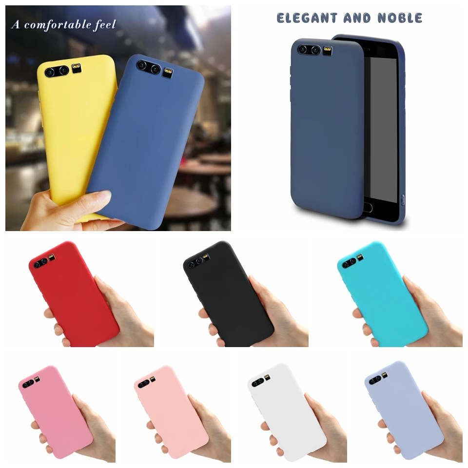 Soft Silicone Candy Drop Protection Case For Huawei Honor 9 STF-L09 Honor9 STF-AL00 STF-AL10 STF-TL10 Cell Phone Back Cover 5.15