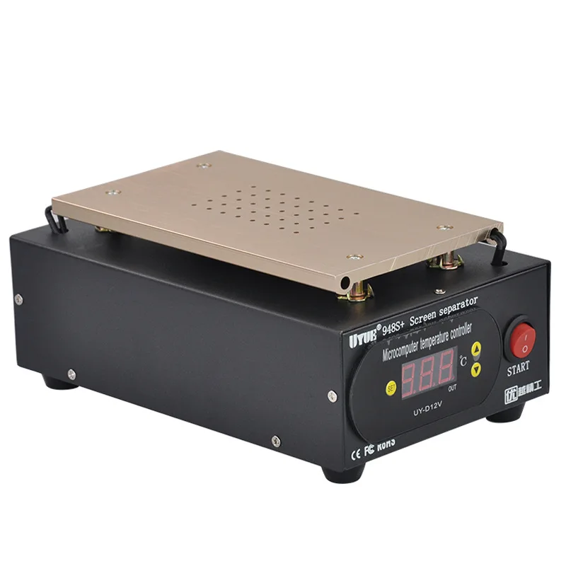 LCD Separator Machine Build-in Pump Vacuum Screen Repair Machine Kit For Smart Phone Refurbish 948S+ With Phone Disassemble Tool