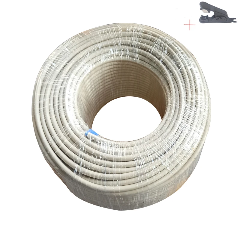 High Quality 1/4\'\' PE Water Pipe Low Pressure Misting System Hose 6.35mm Garden Irrigation Agriculture Tube