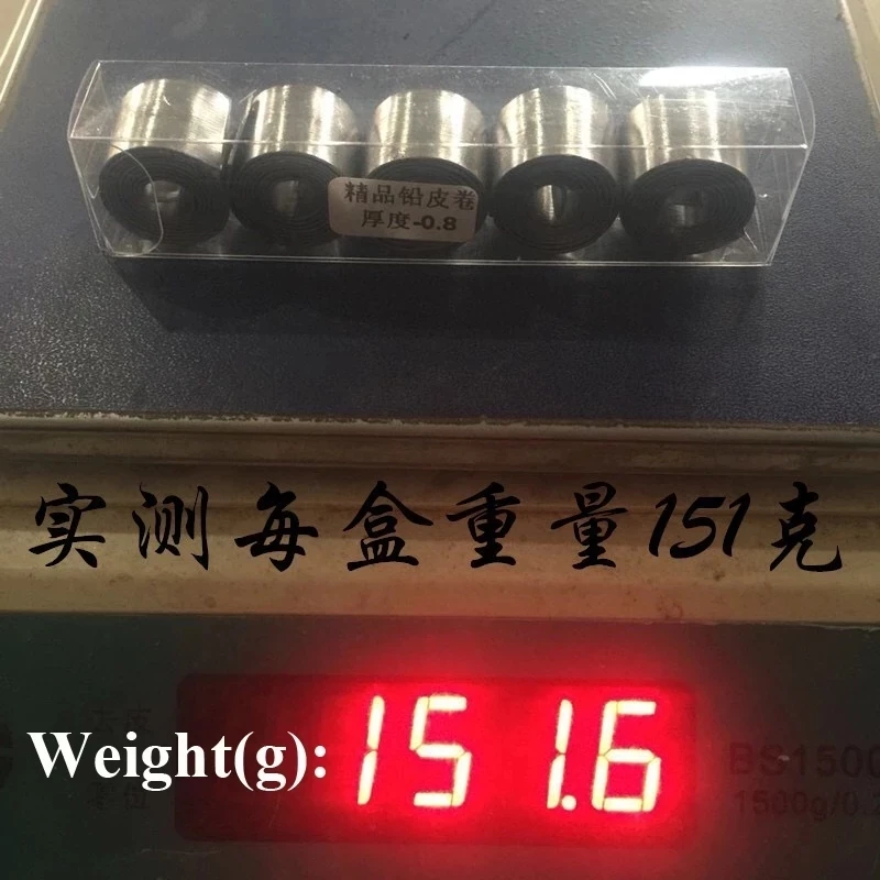 150g/box Sheet Strip Lead Sinker Tin Roll Supplies Fishing Accessories Fishing Tackle Lead Weights Tin Roll For Fishing