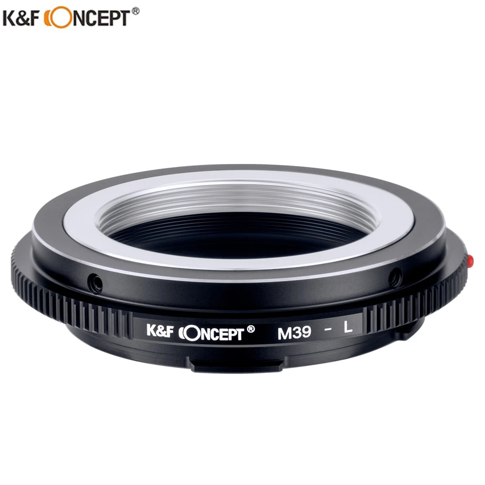 

K&F Concept M39-L M39 Screw Mount Lens to L Mount Adapter Ring for M39 Lens to Sigma Leica Panasonic L Mount Camera Body