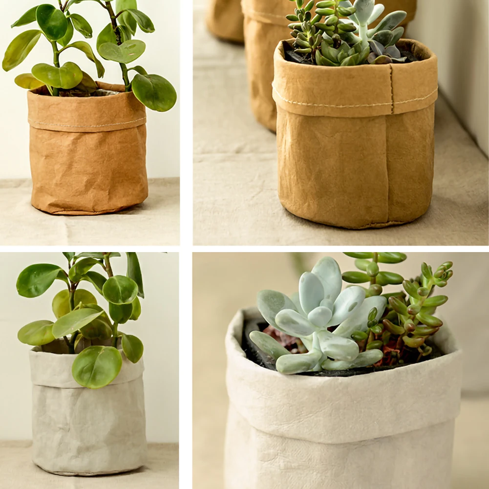 

Multifunction Desktop Home Storage Bag, Waterproof Flower Pot Holder, Reuseable Container, Flowerpot, Succulents Planter Pot