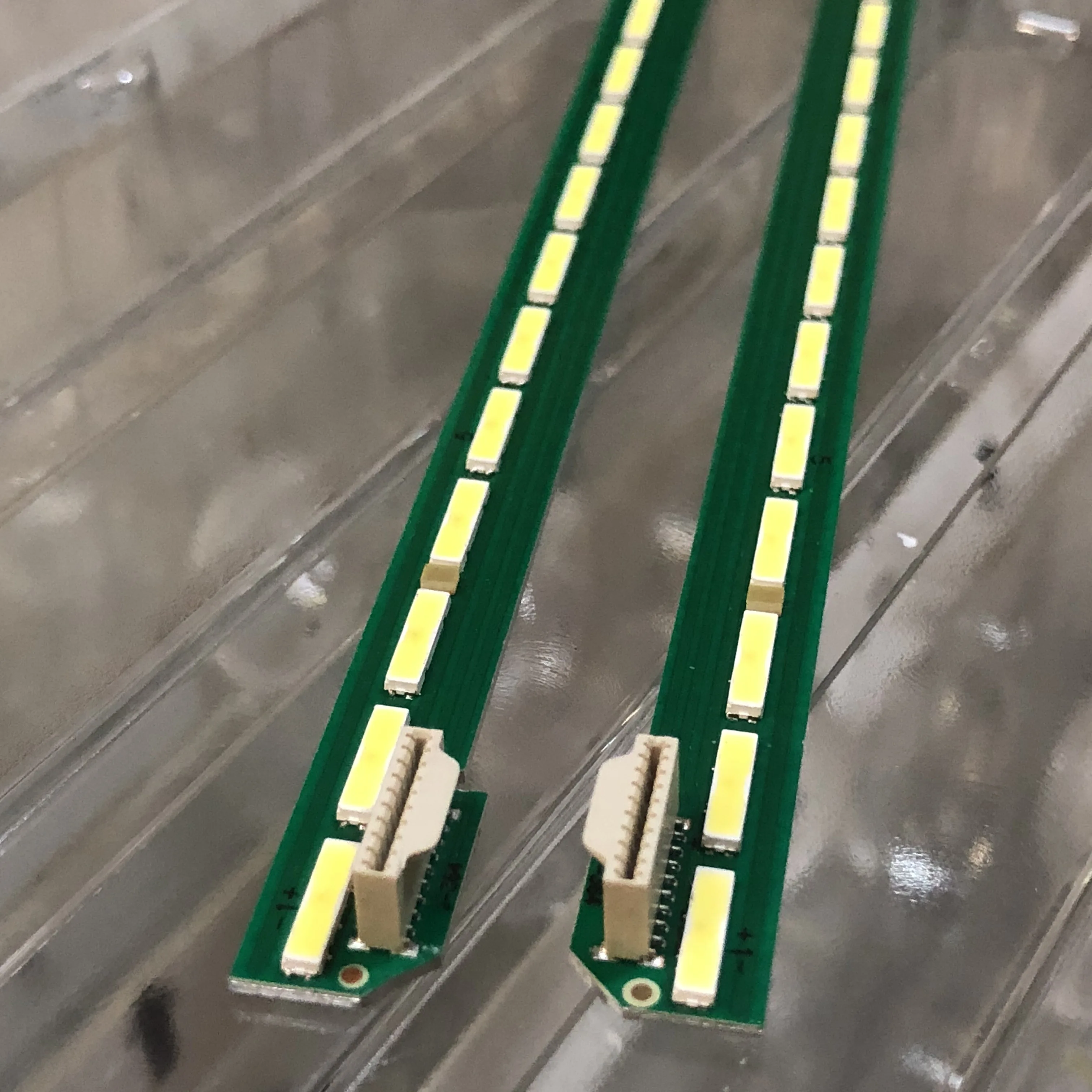 2PCS LED Strip For  55"V16 ART3 2465 2466 6916L-2465A 2466A 55UH664V 55UH650V  55UH651V 55UH652V 55UH671V 55UH770T LC550EQF