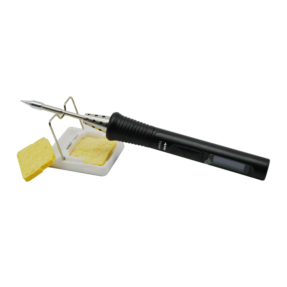 Original MINI T-stand Zirconia Ceramics Stand Holder for TS100 TS80P Soldering Iron Tool Kit Parts Set of Tools Acces