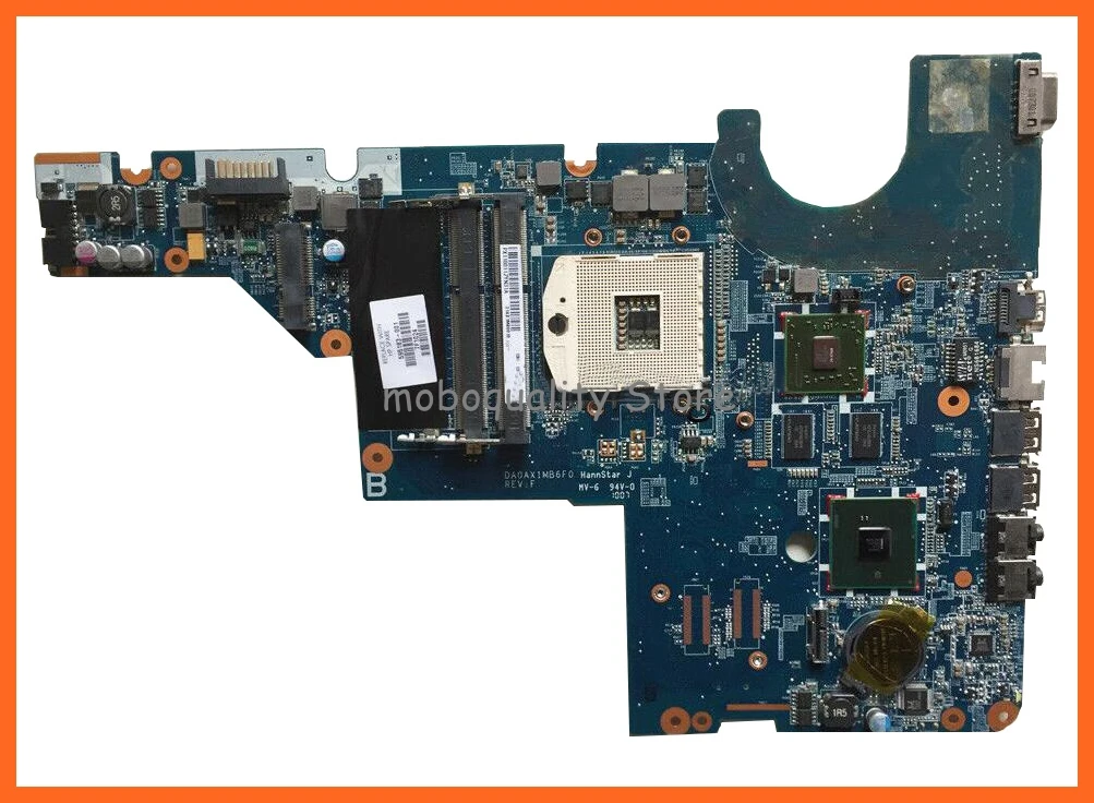 

631596-001 615580-001 608824-001 Для HP CQ42 G42 G62 CQ62 материнская плата ноутбука DAOAX1MB6F0 DA0AX1MB6H1 DA0AX1MB6A0