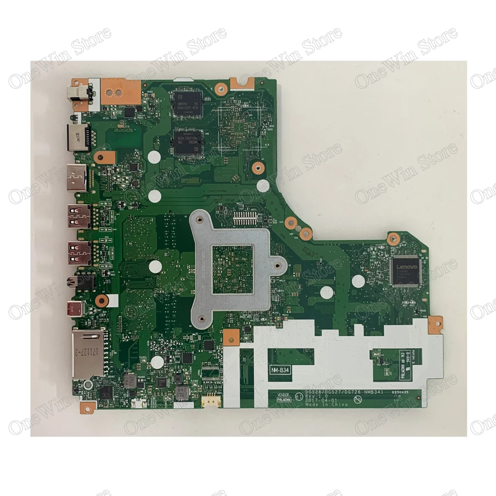 FRU 5B20P11090 اللوحة المحمول DG526 DG527 DG726 NMB341 NM-B341 CPU R5 A10-9620P R17M 2G 4G لينوفو Ideapad 320-15ABR 80XS