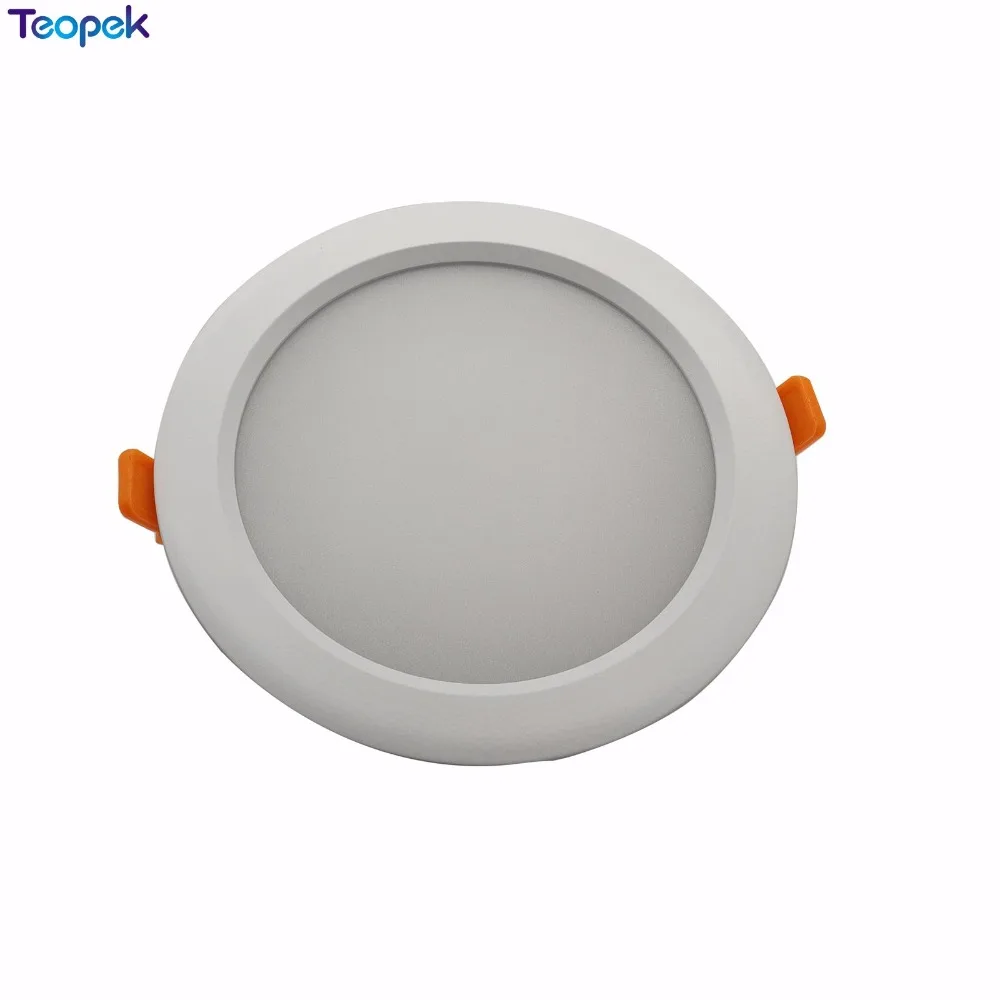 

MiBoxer RGB+CCT 15W LED Downlight FUT069 IP54 Waterproof AC86-265V Round Reccessed 2.4G Dimmable Light For Bathroom