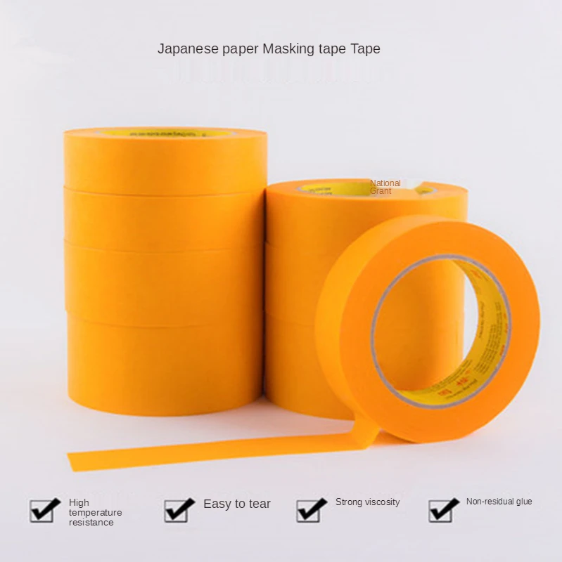 1 PCS Refreshing Kawaii Candy Orange Color Washi Tape Pattern Masking Decorative Scrapbooking DIY Office Adhesive