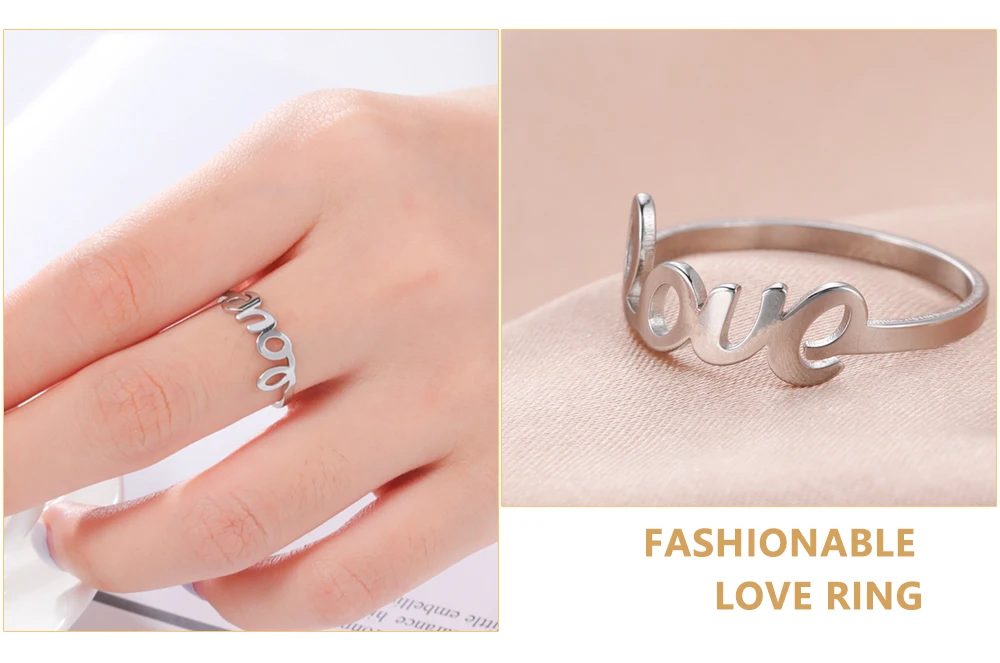 Skyrim Edelstahl Ring Herz Stern Blume Schmetterling Mondphase Geometrische Damen Fingerringe Hochzeitsgeschenk Großhandel – Detail 12