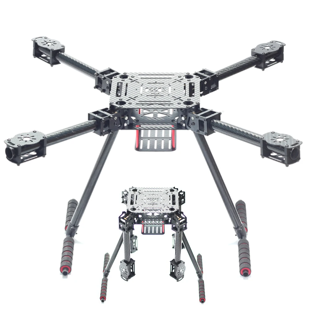 

ZD550 550mm / ZD680 680mm Carbon fiber Quadcopter Frame FPV Quad with Carbon Fiber Landing Skid F550