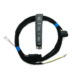 Suitable For VW Golf 7 MK7 ESP OFF mode driving mode OPS parking assist TPMS tire pressure monitoring switch button cable