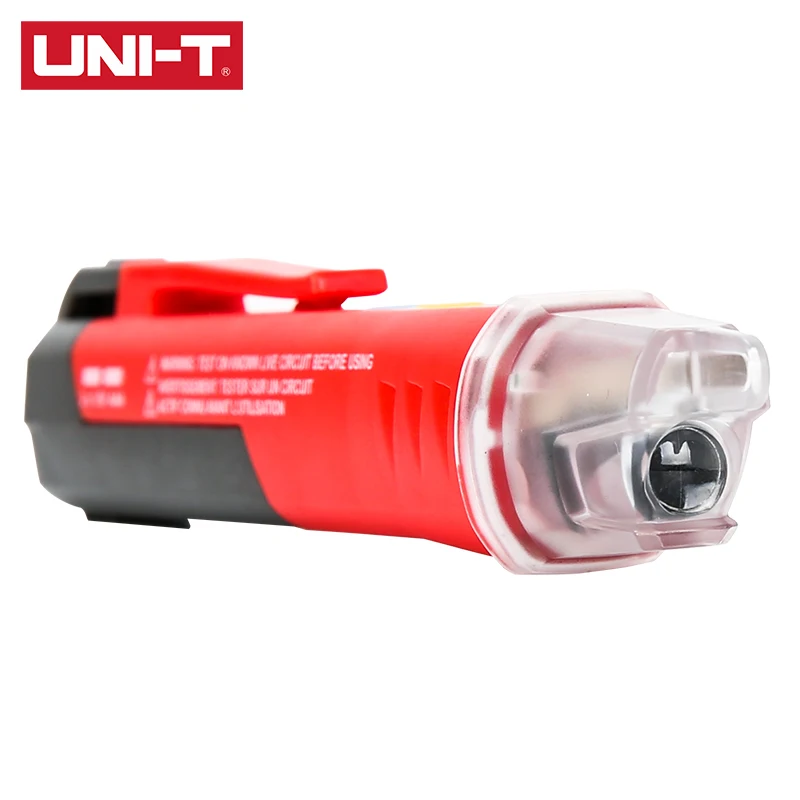 UNI-T UT12D Voltage Sensitivity Electric Compact Pen AC Voltage Range 24V~1000V NCV Two-color Indicator Light CAT IV 1000V