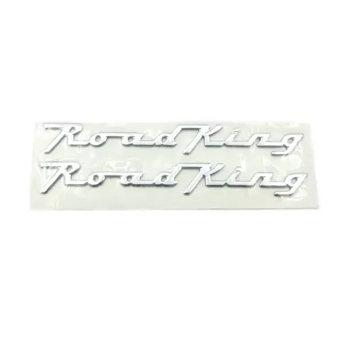 3D Krom Motorcykel Roadking Dekaler Klistermärken 110/105-årsjubileum Klassiskt Motorcykelemblem Badge För Harley Davidson Road King 10 best sales Road King Classic - №3