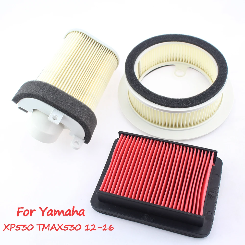 

Motorcycle 1 Set Air Intake Filter Cleaner Motorbike Cotton Gauze Air Filter For Yamaha XP530 TMAX530 T-Max530 2012-2016